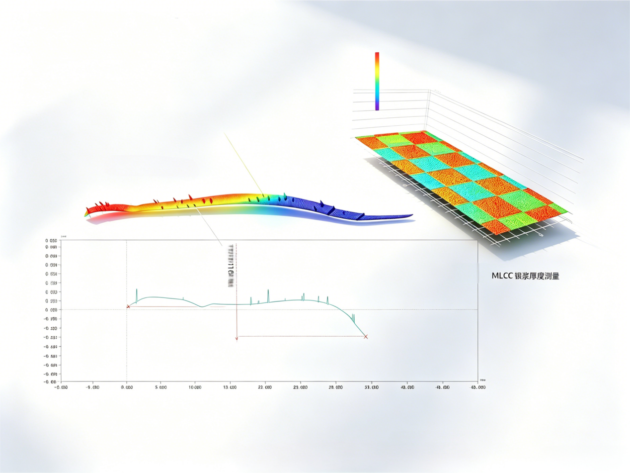 MLCC 银浆厚度标准化检测方法（Detection Method），详解光学 3D 轮廓仪工业落地应用优势